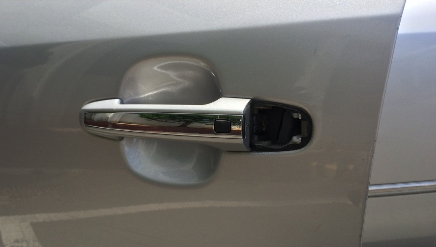 Снятие наружной ручки передней двери Hyundai Creta