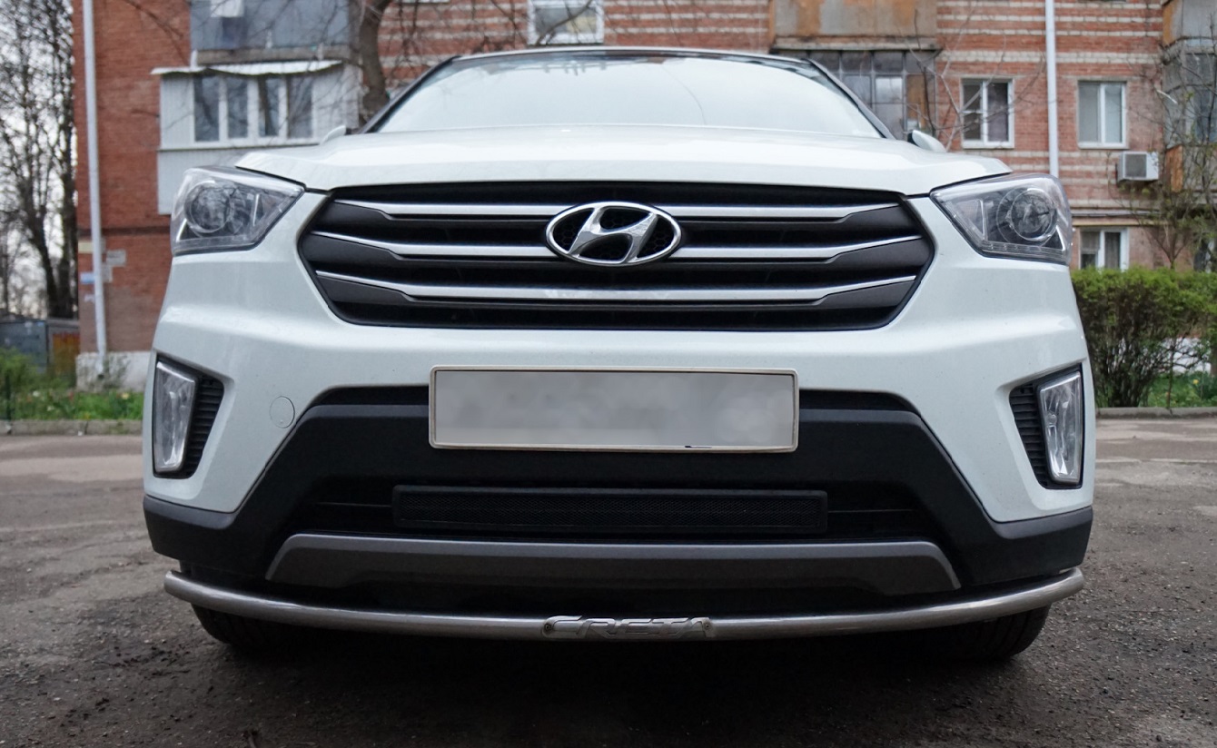 Снятие противотуманной фары/ДХО Hyundai Creta