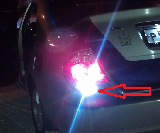 Фонарь заднего хода Toyota Camry 
